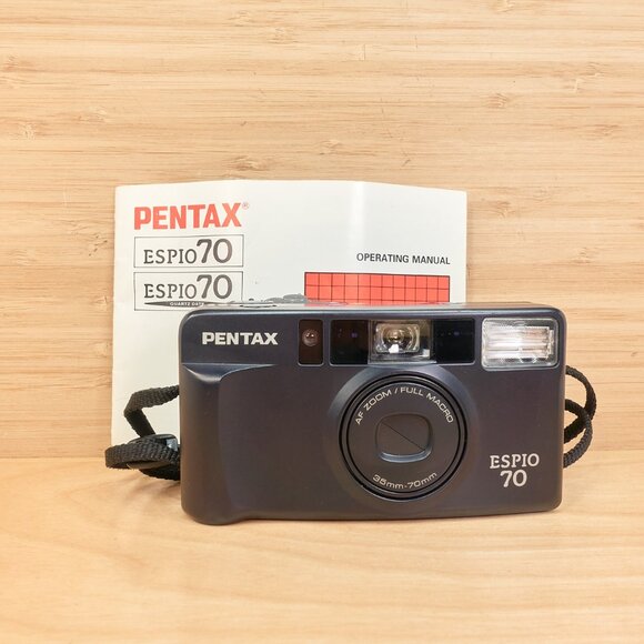 Vintage Pentax Espio 70: 35mm Point and Shoot Film Camera - Picture 1 of 9